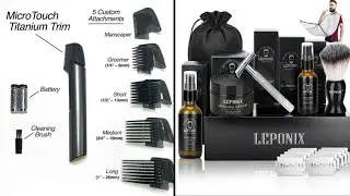Top 3 Gadgets For Men, Shaving Kit, Titanium Trim Amazon.