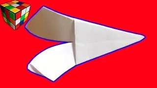 Propeller-spinner! How to make a turntable made of paper! Origami helicopter with their hands