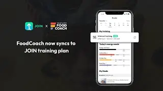 NOW LIVE: JOIN x FoodCoach | Train Hard Eat Smart