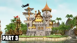 How to Build a Pirate Fortress Base in Minecraft - Tutorial [Part 3/4]