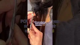 TAKE OUT MY HAIR EXTENSION WITH ME💙 #cocoandeve #hairextensions #salon #hairgoals #washday