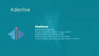 Free Tool For Video Editing|Introducing Kdenlive|Beginners Guide to Video Editing |Lecture-1