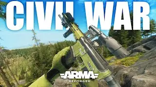 The BRUTAL Modern U.S. Civil War In Arma Reforger...