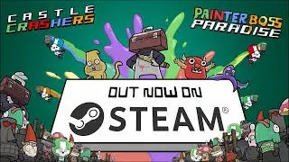 Castle Crashers: Painter Boss Paradise DLC Launch Trailer