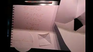 Paper circle passing through a smaller square hole