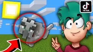 PROBANDO los TIKTOK más LOCOS 🤯 DE MINECRAFT *me estafan* 🤬