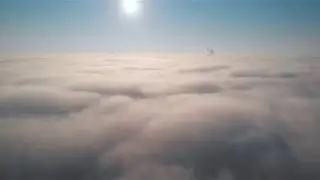 Puklo nebo iznad grada, Beograd 16.01.2020