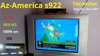 Atualização AZ-America s922 em TocomSAT Duo HD v02.059 (04/11/20)