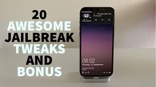 20 JAILBREAK TWEAKS AND A SWEET BONUS - iPhone 12 pro Max | unc0ver | Taurine | iOS 14.3