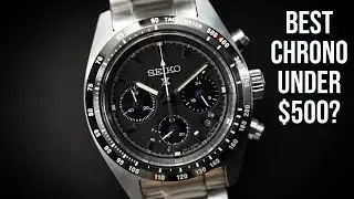 Seiko Speedtimer Chronograph SSC819 - A Solid Affordable Chrono Under $500 Rolex Daytona Homage