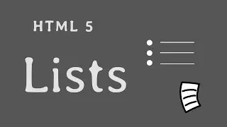 List In HTML | Three types of List | HTML Tutorials