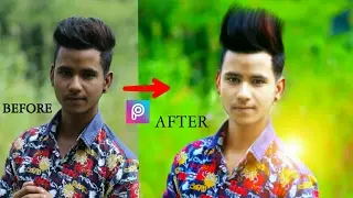 Clean face + Hide pimples + Make smart face + editing in Picsart | Picsart editing tutorial