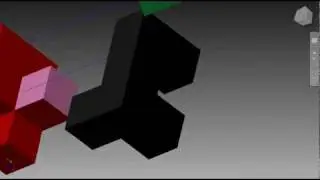 Puzzle cube explosion
