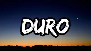 Chris Jedi, Anuel AA, Gaby Music - DURO (Letra/Lyrics)