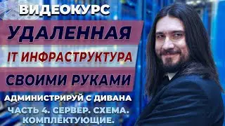 04. Планирование схемы. Выбор сервера. Комплектующие для сервера.
