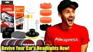 Car Headlight Restoration Kit - Bring Back the Shine!