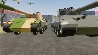 Краш-тест Танков в Brick Rigs
