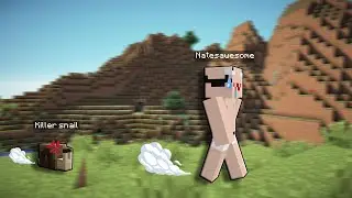 Minecraft... but theres an immortal snail