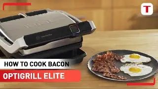 How to use the bacon program | Tefal OptiGrill Elite GC750 Smart Grill