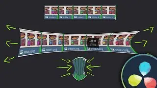 Stretch Multiple Clips without gap in Davincii Resolve 17