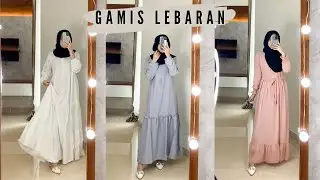 🤍🌙 Shopee Haul Gamis Lebaran 2022 anti gagal! Bagus + murah banget dress nya! Worth it loh! ✨🌥