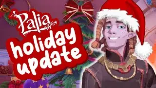 Holiday UPDATE NEWS + All the Seasonal Furniture! // Palia Version 0.174