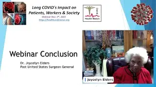 Conference Conclusion - Vaccine Hesitancy - Dr. Joycelyn Elders