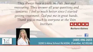 The Vein Institute of Phoenix - REVIEWS - (480) 496-2655 -The Vein Institute Chandler, AZ