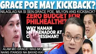 SEN.GRACE POE MILYON ANG KICKBACK SA 2025BUDGET? NILAGLAG NA SA SENADO?