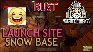 My Journey Living In The Snow At Launch Site In Rust.