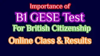 Importance of B1 GESE Test. / Online classes and Results.
