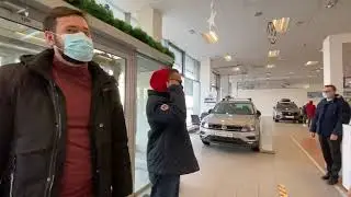 Мы едем на сервис в Volkswagen Автобан