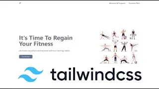 Tailwind CSS | Create Landing Page and Hamburger Menu with Tailwind CSS