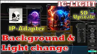 ComfyUI Tutorial: Background and Light control using IPadapter 
