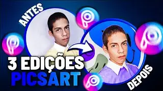 3 DICAS de EDIÇÕES no PICSART | 