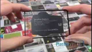 GREAT Idea for Photographer's Plastic Business Card!