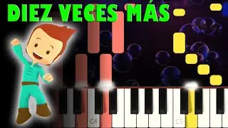 Pequeños Héroes - Diez Veces Más | Piano Cover | Tutorial | Karaoke