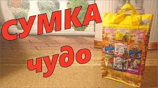 Сумка ЧУДО. Из пакетов.