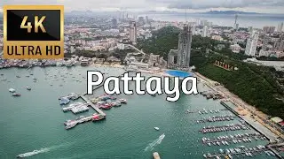 🇹🇭 PATTAYA, THAILAND [4K] Drone Tour - Best Drone Compilation - Trips On Couch
