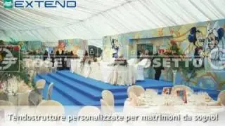 Tendostrutture per Matrimonio - Extend