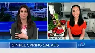 Fresh and Delicious Salads for Spring on CTV Kitchener