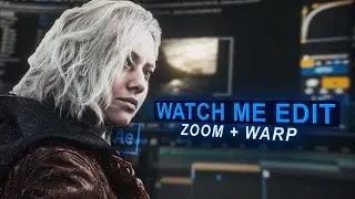 Watch me edit | smooth zoom on after effects