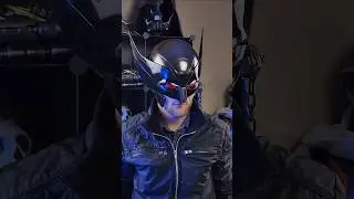 Chrome X-Force Wolverine Helmet 3D Printed