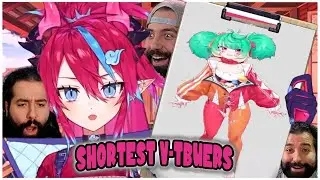 The Shortest Vtubers I've Ever Seen... | Idol En Gen 2 Vtubers
