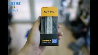 Đèn xe đạp AQY-0107 rainbow 7 màu - Bicycle taillight AQY-0170 rainbow color COD led
