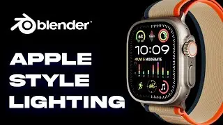 How to Light Products Like Apple in Blender (Studio Lighting Setup)