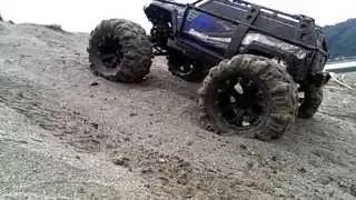 Traxxas Summit water fun