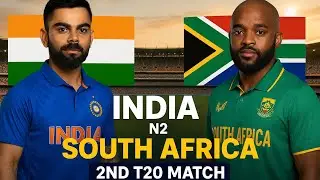🗣️ India 🆚 South Africa 2nd T20 Match Live Commentary 👍❤️ || #INDvsSA #LiveMatch #Live ||