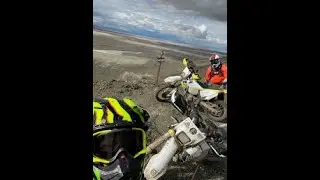 Handle Bar Ridge on the Husky 501s