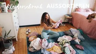 Kleiderschrank aussortieren! | Minimalismus 2023